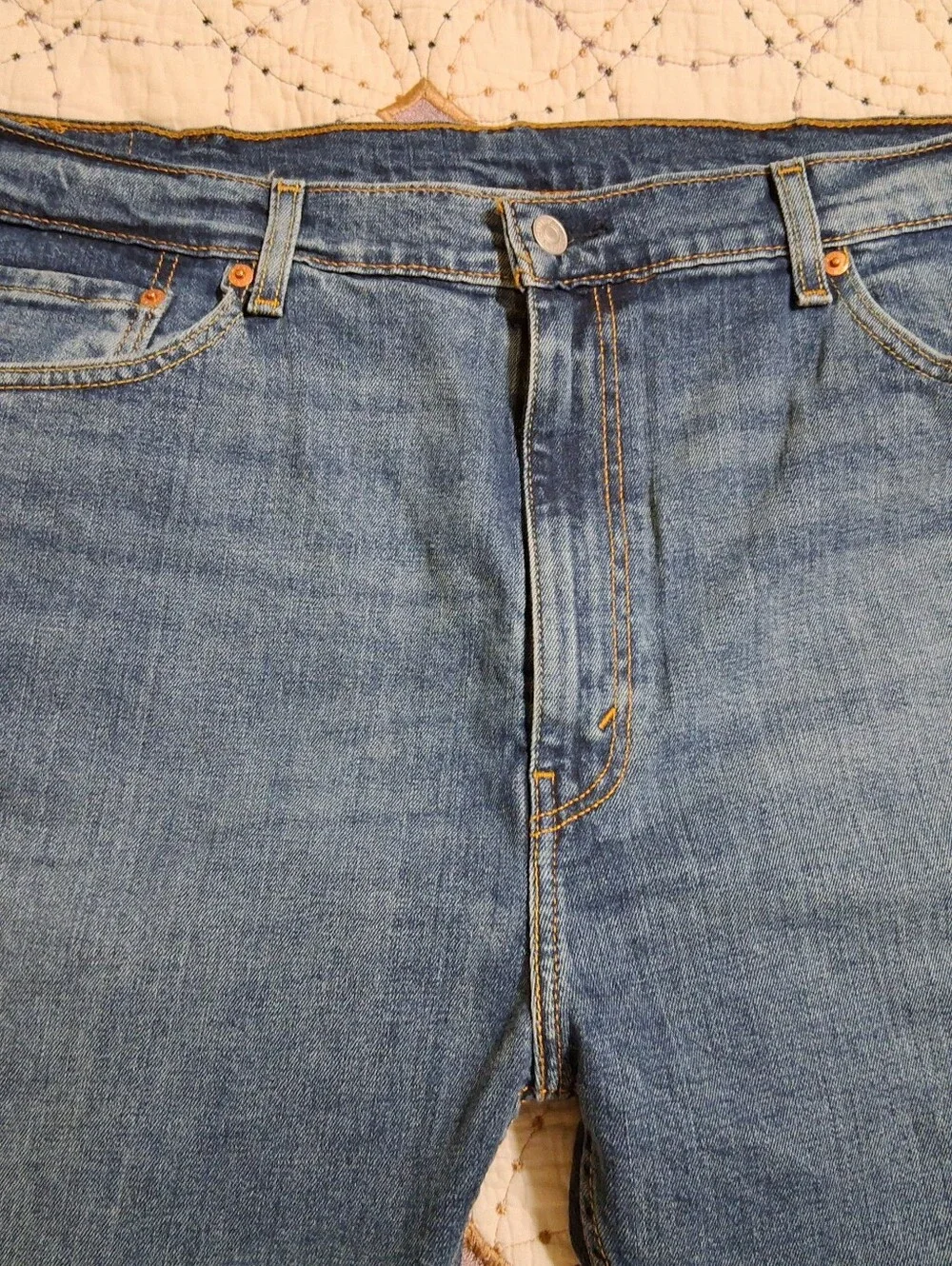 NWT Levi's 505 Jeans Tag 42x30 Actual 46x31 Rise 13.5